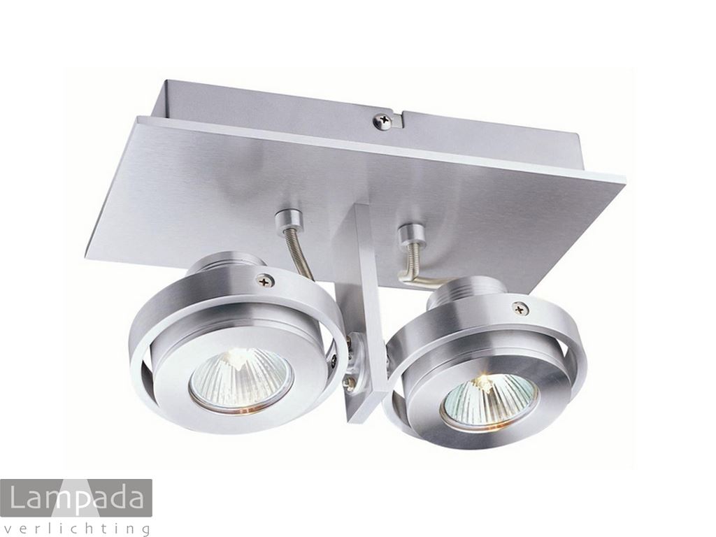 Madeliefje Verbazingwekkend wrijving opbouw duo spot alu LED 46S003 | Lampada Verlichting