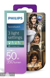 Afbeelding van PHILIPS 3 STANDEN LED GU10 1700396