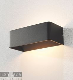 Afbeelding van WANDLAMP MAINZ ZWART 2102129