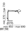 Picture of TOLOMEO MICRO ALU 48B001