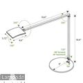 Picture of KONCEPT BUROLAMP MOSSO PRO ZWART 3500015