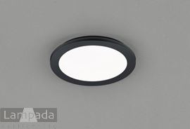 Picture of plaf rond 17cm zwart IP44 36P0003